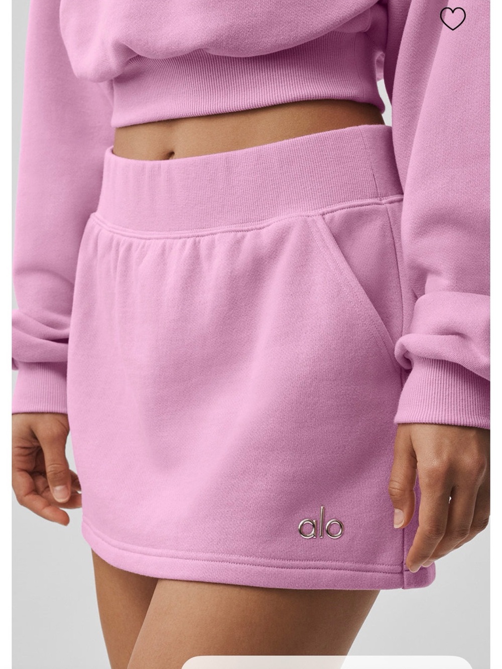 ALO Yoga Accolade Skirt-Candy Heart Pink